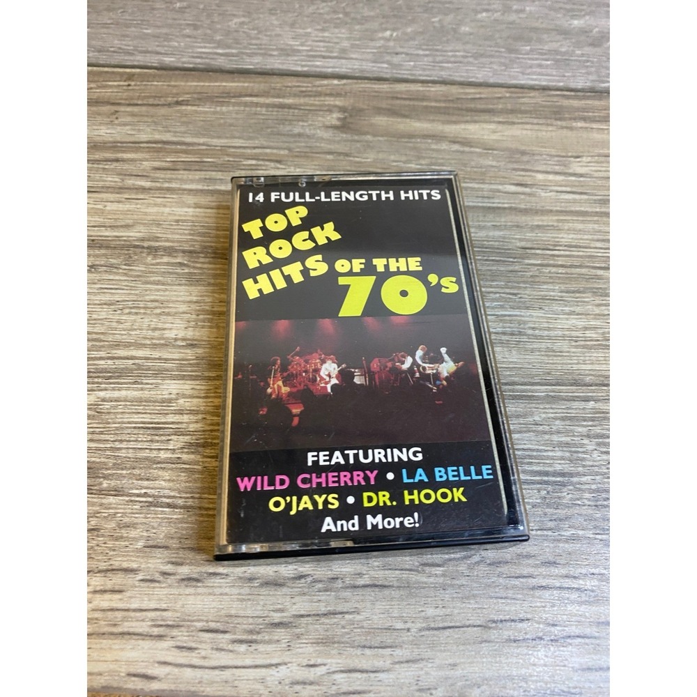 Top Rock Hits of the 70's Cassette Tape Various‎ Artists BT 15827 Wild Cherry